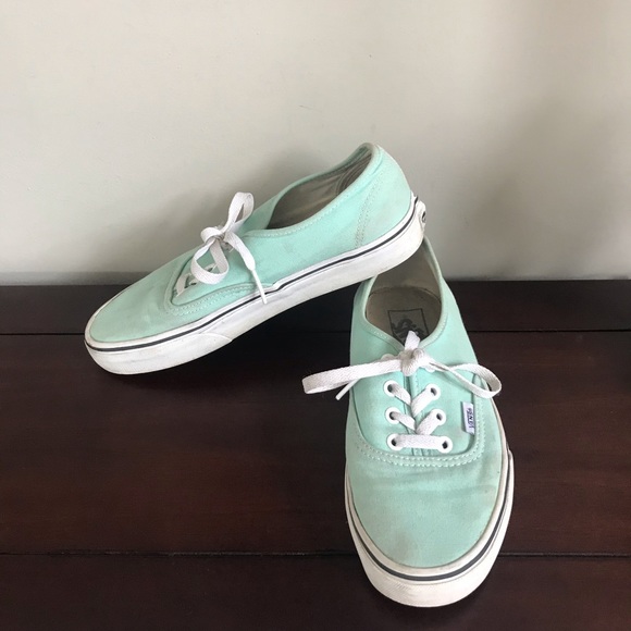 tiffany blue vans
